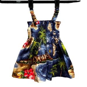 RJC Hawaiian Dress MuuMuu Infant Toddler 18 Months NWOT